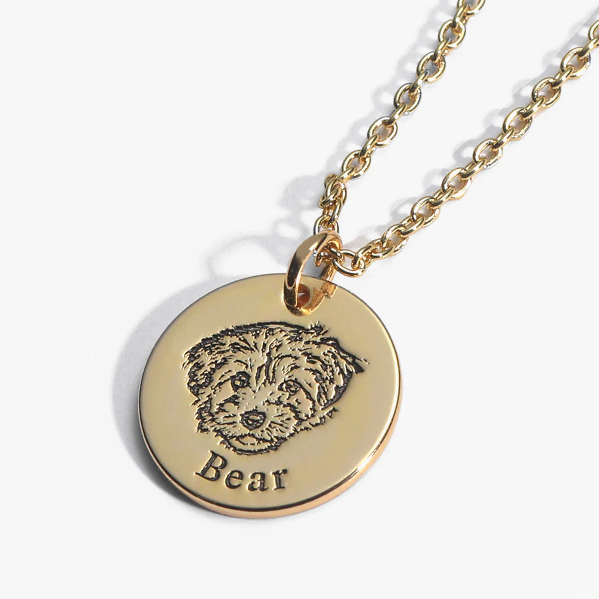 Custom Pet Portrait Necklace